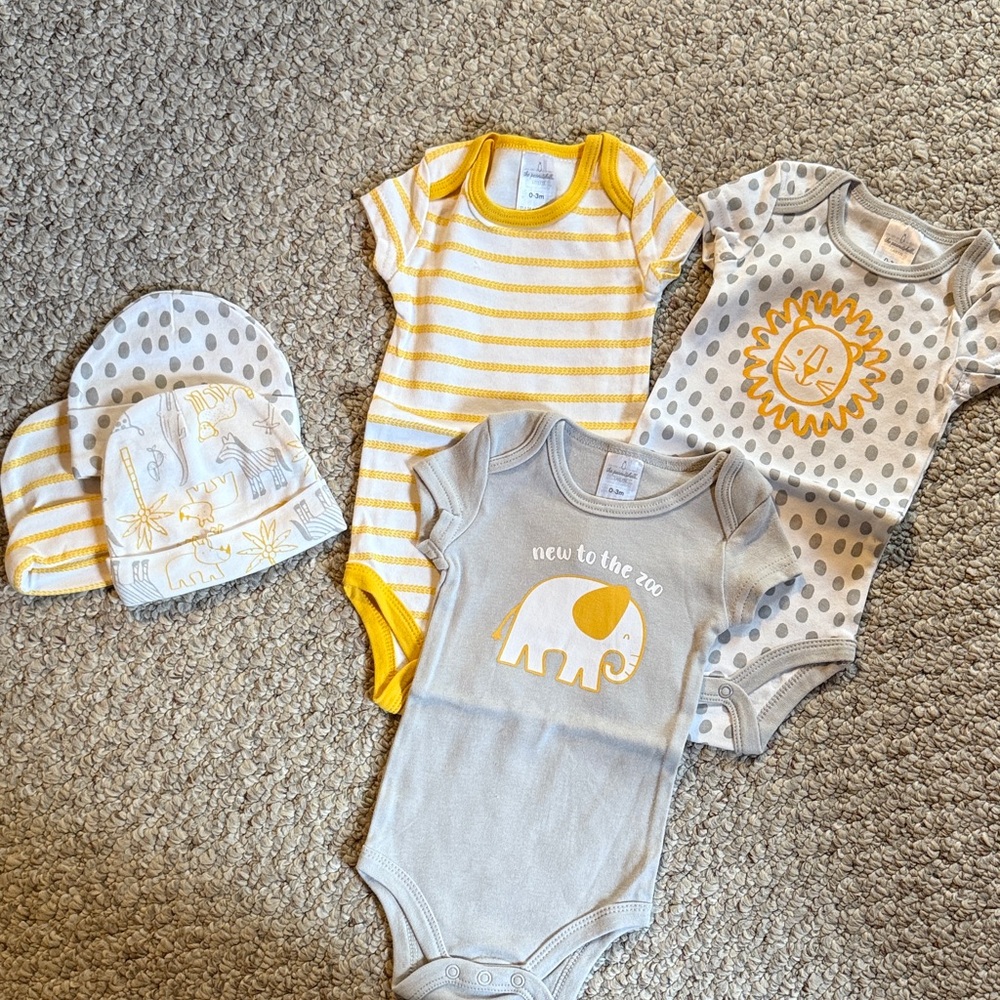 Bodysuit and hat sets